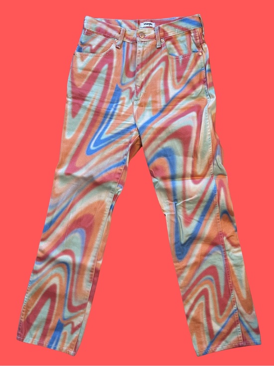 Wrangler Denim - Wrangler Multicolor Tie-Dye High-Rise Jeans